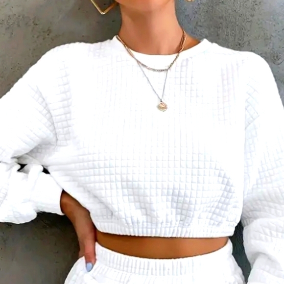 Tops - Nwot crop sweatshirt
